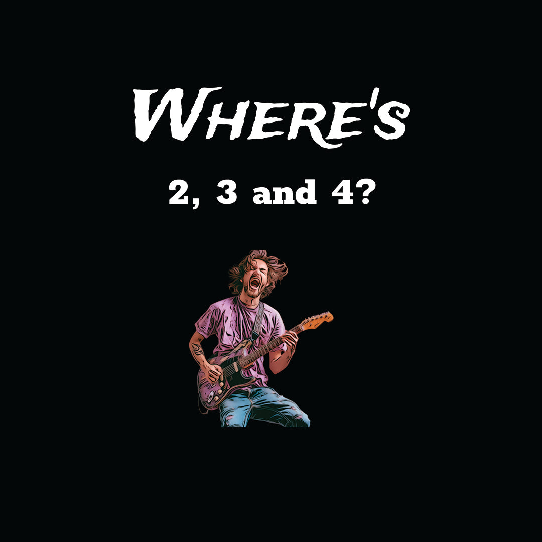 Where's 2, 3 and 4?